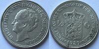 Nederland 1/2e gulden parelvariant -