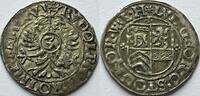 German States (Stolberg) 3 kreuzer Rudolf II, attractive coin -