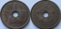 Belgian-Congo two cent attractive piece with original lustre -