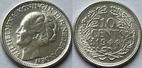 Nederland tien cent volle originele muntglans! -