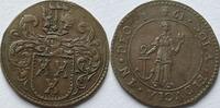 Zuidelijke Nederlanden (Brussel) rekenpenning 1661 Brouckhoven VF/XF-