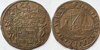 Zuidelijke Nederlanden (Brussel) rekenpenning 1675 attractive piece XF
