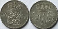 Nederland 25 cent 1826U SS 45.13 US$  +  173.59 US$ shipping