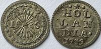 Noordelijke Nederlanden (Holland) bezemstuiver 1739 lustrous superbe AU 56.71 US$  +  173.59 US$ shipping
