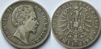 Germany (Bayern) two mark 1876 Ludwig II (1864-1886) SS 69.44 US$  +  173.59 US$ shipping