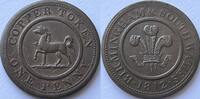 England (Birmingham&South Wales) penny token 1812 with some original lus... 91.42 US$  +  173.59 US$ shipping
