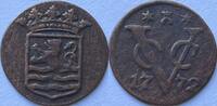 VOC Zeeland 1/2e duit 1772 SS 28.93 US$  +  173.59 US$ shipping