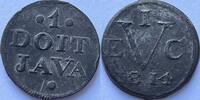 Batavia onder Brits bestuur tinnen duit 1814 superbe with original lustr... 69.44 US$  +  173.59 US$ shipping