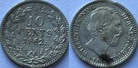 Nederland tien cent 1862 SS 144.66 US$  +  173.59 US$ shipping