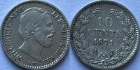 Nederland tien cent 1871 SS 69.44 US$  +  173.59 US$ shipping