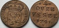Noordelijke Nederlanden (Overijssel) duit 1741 AU 382.00 元  ＋  233.87 元 运费