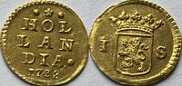 Noordelijke Nederlanden (Holland) gouden afslag wapenstuiver 1738 rare g... 15,552.68 元  ＋  506.73 元 运费