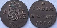 Nederlands-Indi&euml; (Holland) halve duit 1809 with a lot of original lustre... 194.90 元  ＋  38.98 元 运费