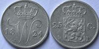 Nederland 25 cent 1824B SS 545.71 元  ＋  233.87 元 运费