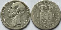 Nederland een gulden 1843 S 56.56 US$  +  173.14 US$ shipping