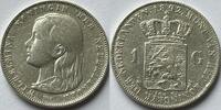 Nederland een gulden 1892 SS- 45.02 US$  +  173.14 US$ shipping