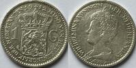Nederland een gulden 1912 SS 45.02 US$  +  173.14 US$ shipping