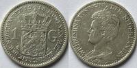 Nederland een gulden 1913 SS 36.94 US$  +  173.14 US$ shipping