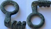 Roman Empire bronze key ND (3th-6th century) used 114.27 US$  +  173.14 US$ shipping