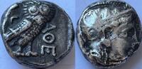 Attica tetradrachm ND (449-420 BC) with nice detailed owl SS 519.42 US$  +  173.14 US$ shipping