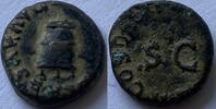 Roman Empire quadrans Claudius 41-54 (struck in Rome) -