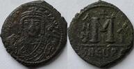 Byzantine Empire Ae follis Maurice Tiberius (582-602) -