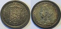 Nederland 1/2e gulden nice condition with rainbow patina -