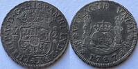 Mexico two reales cleaned with new patina -