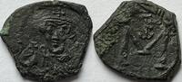 Byzantine Empire Ae follis Syracuse mint -