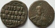 Byzantine Empire Ae follis Anonymous, struck in Constantinople -