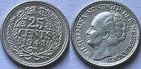 Nederland 25 cent overdate -