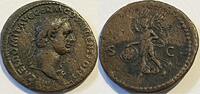 Roman Empire Ae as Domitian (81-96) -