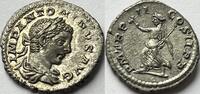 Roman Empire denarius Elagabalus (218-222) superbe! -
