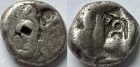 Achaemenid Empire siglos chopmarks -