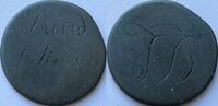 Great-Britain engraved token -