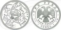 Russland 3 Rubel Russland 3 Rubel 2002 PP Fußball WM in Korea und Japan -