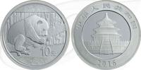 China 10 Yuan China Panda 2016 BU 10 Yuan 30,00 gr Silber -