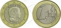 Monaco 1 Euro Monaco 1 Euro 2007 Umlaufmünze Prinz Albert II. mit Münzzeichen -