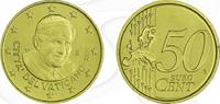 Vatikan 50 Cent Vatikan 50 Cent 2012 Umlaufmünze Papst Benedikt XVI. -