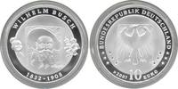 Deutschland 10 Euro BRD 10 Euro Silber 2007 D 100. Todestag Wilhelm Busch PP (Spgl) -