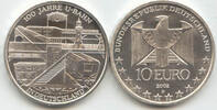 Deutschland 10 Euro 2002 BRD 10 Euro Silber 2002 D 100 Jahre U-Bahn st s... 198.77 元  ＋  573.85 元 运费