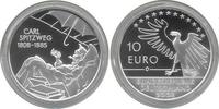 Deutschland 10 Euro BRD 10 Euro Silber 2008 D 200. Geburtstag Carl Spitzweg PP (Spgl) -