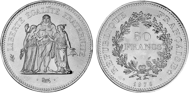 50 Francs 1974-1979 Frankreich EF | MA-Shops