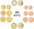 5 x 3,88 Euro 2023 Deutschland Euro-KMS 2023 Deutschland Euro-KMS 2023 bankfrisch