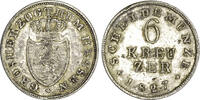 6 Kreuzer 1827 Hessen-Darmstadt Hessen-Darmstadt sehr schön