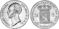 2 1/2 Gulden 1847 Niederlande Niederlande vz-unc
