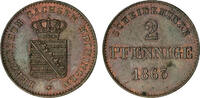 Sachsen-Meiningen, Herzogtum 2 Pfennig Sachsen-Meiningen, Herzogtum -