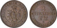 Sachsen, Albertiner 2 Pfennig Sachsen, Albertiner -