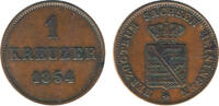 1 Kreuzer 1854 Sachsen-Meiningen, Herzogtum Sachsen-Meiningen, Herzogtum sehr schön +