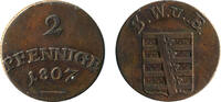 Sachsen-Weimar-Eisenach, Herzogtum 2 Pfennig Sachsen-Weimar-Eisenach, Herzogtum -